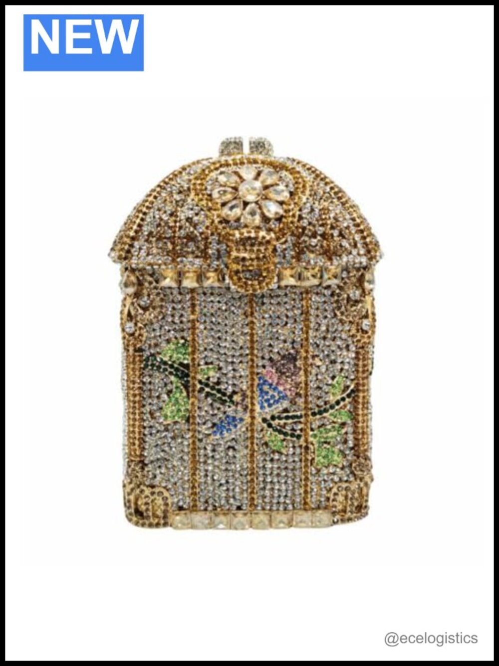 Rhinestone Evening Bag Crystal Clutch Purse Wedding Handbag Prom Party Sparkly